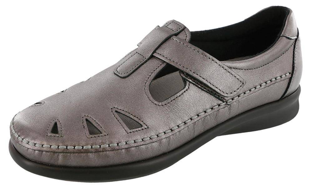 JV Mesh Black - Men's Velcro Walking Sneaker | SAS Shoes